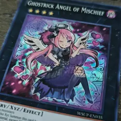 Yugioh Ghostrick Angel of Mischief WSUP-EN035 Super Rare 1st Ed - Image 4