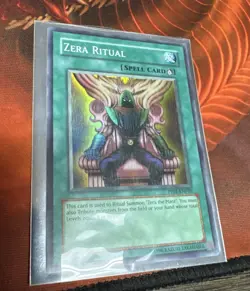PP01-EN010 Yugioh, Zera Ritual, Holo Super Rare Near Mint - Image 1