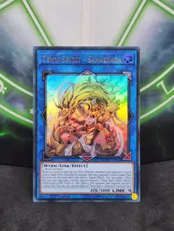 Yugioh Tenyi Spirit - Sahasrara DUOV-EN026 Ultra Rare 1st Edition NM - Image 1