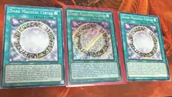 Dark Magician Circle MP17-EN100 Secret Rare Holo Yugioh Card Near Mint - Image 1