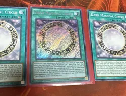 Dark Magician Circle MP17-EN100 Secret Rare Holo Yugioh Card Near Mint - Image 2