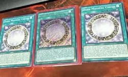 Dark Magician Circle MP17-EN100 Secret Rare Holo Yugioh Card Near Mint - Image 3