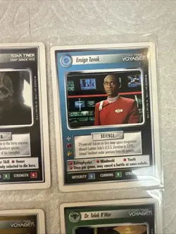 Star Trek CCG First Anthology (WB) Complete Six-Card Near-Mint/NM Promo Set - Image 4