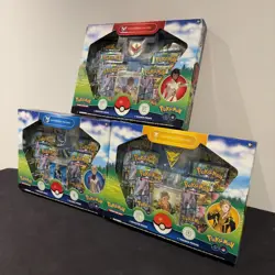 Pokemon TCG GO Team Valor, Mystic, Instinct Special Collection Box Set of 3 - Image 5