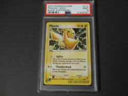 Pokemon Pikachu Holo Black Star Promo #012 2003 PSA 9 - Image 1