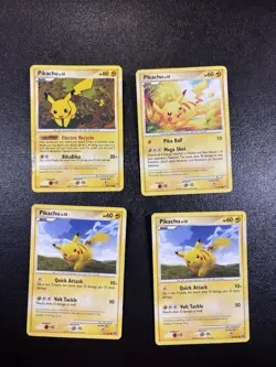 Pokemon TCG Pikachu 94/123, 71/99, x2 70/100 - Image 1