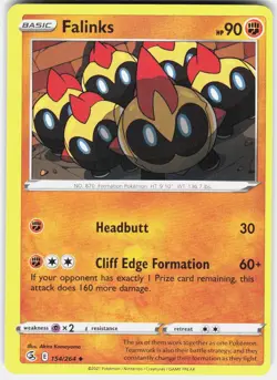 Falinks 154/264 Uncommon Fusion Strike Pokemon Near Mint - Image 1