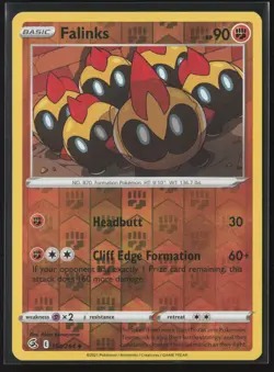 Falinks (154) Uncommon SWSH08: Fusion Strike 154/264 NM Pokemon Reverse Holo - Image 1