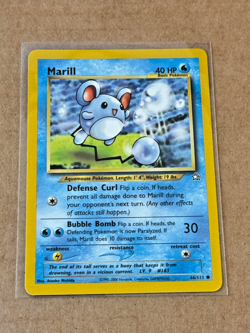2000 Pokemon Neo Genesis Marill #66/111 Mint-Ex ~ WOTC - Image 1