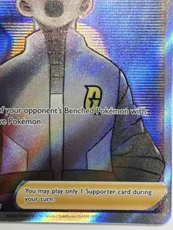 Pokemon Boss’s Orders Holo Sword & Shield Promo Holo NM - Image 4