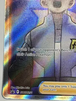 Pokemon Boss’s Orders Holo Sword & Shield Promo Holo NM - Image 5