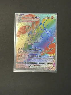 Pokemon TCG Machamp VMAX 194/189 Rainbow, Astral Radiance - Image 1