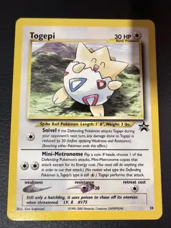 Togepi 30 Promo Wizards Black Star Promos Pokemon Lightly Played - Image 1