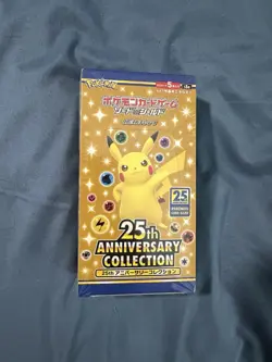 POKEMON 25th Anniversary Collection ( Japan ) s8a Factory Sealed - Image 1