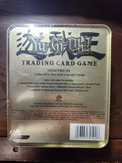 YuGiOh! 2003 Joey Gearfried The Iron Knight Collectible Tin Factory Sealed - Image 2