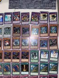 Yu-Gi-Oh! TCG Lot Deck Dark Simorgh Lockdown Various Rarities Near Mint - Image 4