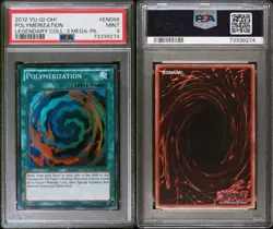Konami 2012 Yu-Gi-Oh! Polymerization LCYW-EN056 Super Rare Holo PSA 9 - Image 3
