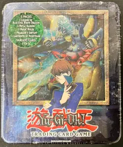 2003 Yu-Gi-Oh Collector Tin Kaiba XYZ Dragon Cannon FACTORY SEALED Yugioh TCG - Image 1