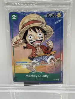 Monkey D Luffy Anime ExpoP-037 Sealed NM Non Holo X1 PLEASE READ DESCRIPTION - Image 3