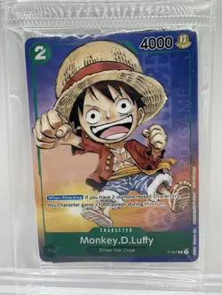 Monkey D Luffy Anime ExpoP-037 Sealed NM Non Holo X1 PLEASE READ DESCRIPTION - Image 4