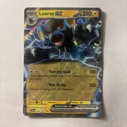 Pokemon TCG Luxray EX 068/167 Twilight Masquerade Double Rare NM Card - Image 3