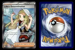 Lillie's Determination 169/132 Ultra Rare Mega Evolution Pokemon Card - Image 1