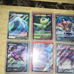 Pokemon TCG 18-Card Lot Sword & Shield English Holo Full Art Lugia V Celebi V - Image 2