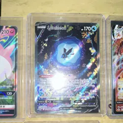 Pokemon TCG 5-Card Lot English Holo Full Art Wigglytuff GX Blaziken VMAX - Image 3