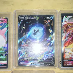 Pokemon TCG 5-Card Lot English Holo Full Art Wigglytuff GX Blaziken VMAX - Image 4