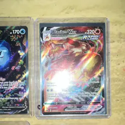 Pokemon TCG 5-Card Lot English Holo Full Art Wigglytuff GX Blaziken VMAX - Image 5