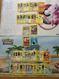 Vintage Pokemon Card Lot Fire E Series 45 Cards Charmander Ninetales Typlosion - Image 1