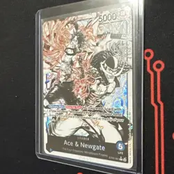 ST22-001 Ace & Newgate (Alt Art) LEADER ONE PIECE Card TCG English - Image 2