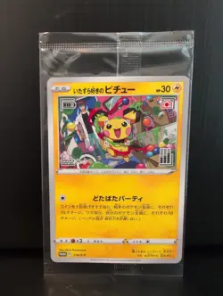 Mischievous Pichu 214/S-P Graniph & Hajime Syacho Sealed Promo Pokemon Card TCG - Image 1