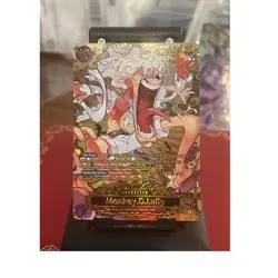 Monkey.D.Luffy OP05-119 FAn Art Foil 12000 Power 10 Cost One Piece Card - Image 1