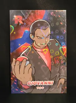 Pokemon: Giovanni Heart Holo - Team Rocket Card Database - Image 1