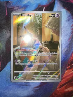 Pokemon Card Mimikyu 075 Black Star Promo Sealed - Image 1