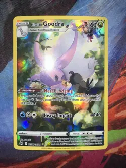 Hisuian Goodra GG21/GG70 Crown Zenith Galarian Gallery Holo NM Pokemon Card - Image 1