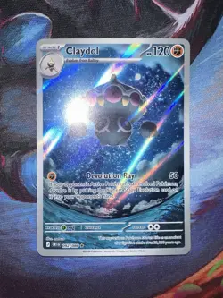 Claydol 092/086 Illustration Rare 2026 Pokemon Chaos Rising Full Art Card NM - Image 1