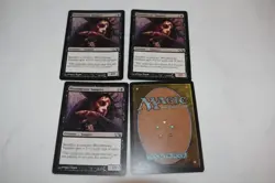 Magic card: 4x Bloodthrone Vampire Black Creature Magic 2011 Steve Argyle - Image 3