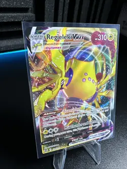 Regieleki VMAX 058/195 Silver Tempest UR Holo Pokemon Card NM Condition - Image 2
