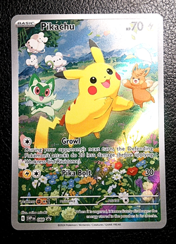 Pokemon TCG, Pikachu 088 Scarlet & Violet Promo Cards Holo Near Mint - Image 2
