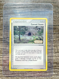Pokemon Cards: EX Legend Maker Reverse Holo: Cursed Stone 72/92 NM - Image 2