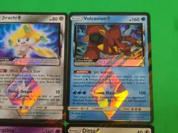 Rare Pokemon Lot of 4 Prism Star Cards Ditto, Giratina, Jirachi, Volcanion NM-M - Image 3