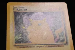 Pikachu 58/102 LP Base Set Regular Common Unlimited Pokemon TCG Card - Image 4