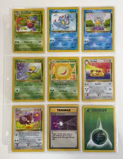 Pokemon Card Binder Collection - Vintage Card Lot | 1999-2000 WOTC Rare/Uncommon - Image 1