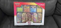 Pokemon Trading Card Game 151 Tin Collection 5-Pack - Image 1