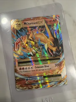 Pokemon TCG Mega-Charizard-EX Holo Rare Card Evolutions 13/108 - Image 1