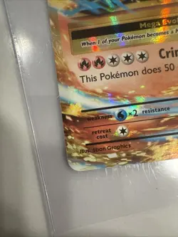 Pokemon TCG Mega-Charizard-EX Holo Rare Card Evolutions 13/108 - Image 4