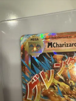 Pokemon TCG Mega-Charizard-EX Holo Rare Card Evolutions 13/108 - Image 5