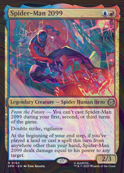 Foil Spider-Man 2099 - Marvel's Spider-Man - 150 | MTG Card - Image 1
